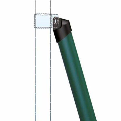 SAETTA TUBOLINEA PLASTICATA 48 cm 260          SFB CF10 PALETTI RECINZIONE           F FERROBULLONI