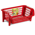 CESTELLO BOCCA LUPO MAGIC   cm 54x38 h 25 STEFANPL PR180A CARRELLI DOMESTICI           C STEFANPLAST