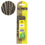 STRINGA TONDA P.1 NERO/BEIGE     cm 110 CALZANETTO 473N SCARPE ACCESSORI             C CALZANETTO