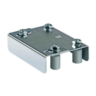 PIASTRA GUIDACANCELLO 2 REGOLAZIONI 40      255 FC 11306010001 ACCESSORI SERRAMENTI METALLO F COMUNELLO