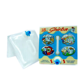 TANICA PLASTICA PIEGHEVOLE C/RUBINETTO l 15 GHIRBA 239 TANICHE                      C CN CONTINENTAL