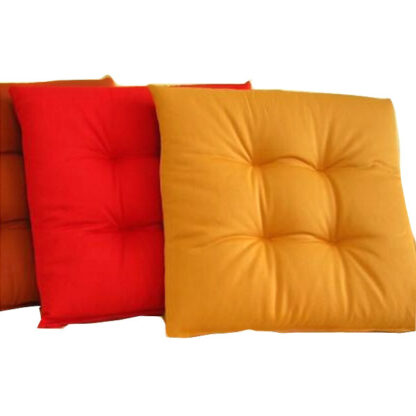 CUSCINO SOFTY PANAMA ARANCIO  cm 38x38 Pz 2 FLORAL 10138 CUSCINI ARREDO               C FLORALCASA
