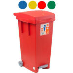 BIDONE BIGTATA ROSSO           l 80 38x50 h 80 ICS C657085 PATTUMIERE DIFFERENZIATE     C ICS