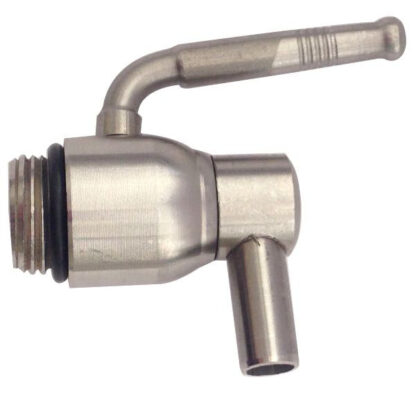 RUBINETTO FUSTO ALIMENTI 1/2" FISSO INOX SALVAGOC. RUB12F BIDONCINI                    C MACHIERALDO