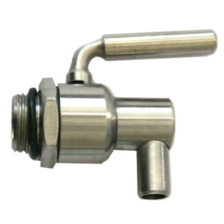 RUBINETTO FUSTO ALIMENTI 1/2" GIREV.INOX SALVAGOC. RUB12 BIDONCINI                    C MACHIERALDO