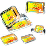 VASCHETTA ALL       24x18 h 4,2 Pz  3 D04 COGEPACK D04 CONTENITORI ALLUMINIO        C COGEPACK