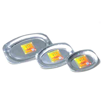 VASSOIO ALL OVALE   34x24 h 2,3 Pz  2 D16 COGEPACK D16 CONTENITORI ALLUMINIO        C COGEPACK