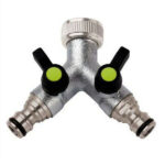 PRESA 2 RUBINETTI 3/4F + INNESTI OTT 465B AQUATECH 465B RACCORDI GIARDINAGGIO        F AQUATECH