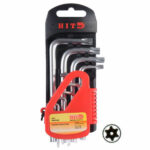 CHIAVI TORX T10/T50 Pz 9 C/FORO                HIT HW3300 CHIAVI BRUGOLA-TORX          F HIT