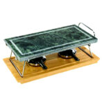 PIETRA OLLARE IMPUGNATURE C/PIEDI SET   19x37 ILSA 03640000PPV PIETRE COTTURE               C ILSA