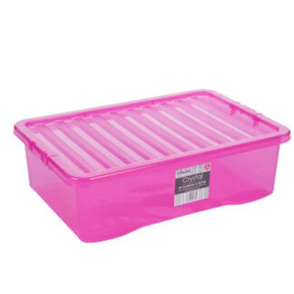 BOX CRYSTAL PINK l 32,0            60x40 h 18 WHAM 12332EXP BOX CONTENITORI              C WHAM