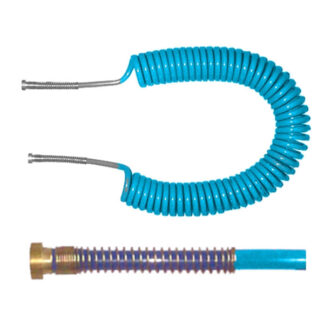 TUBO SPIRALE PU 5/ 8 BAIONETTA  8,0 SPAGAR0808BB TUBI ARIA COMPRESSA          F SPIRALFLEX