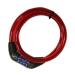 LUCCHETTO CICLI cm  80 COMBINAZIONE   SICURO 05398 AZ525 CATENE E LUCCHETTI ANTIFURTO S SICURO