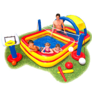 PISCINA RETT. PLAYCENTER       338x201 h 117 INTEX 56466 PISCINE GONFIABILI INTEX     C INTEX