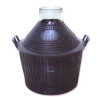 DAMIGIANA BOCCA LARGA RIVESTIMENTO PLASTICA l  5 GA900639 DAMIGIANE                    C MACHIERALDO