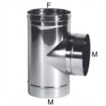 GOMITO T INOX 15 LATERALE M                  MARAL PSRT08 TUBI INOX                    F MARAL
