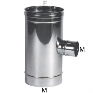 GOMITO T INOX 10 LATERALE 8 M                MARAL PSRR27 TUBI INOX                    F MARAL