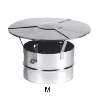 TERMINALE PARAPIOGGIA INOX  8                MARAL PSCC06 TUBI INOX                    F MARAL