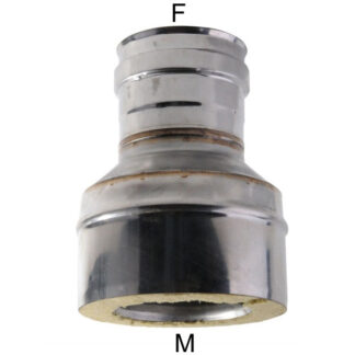 ADATTATORE INOX MP 8F-DP 8/13M            DP MARAL DPRC098013080F TUBI INOX                    F MARAL