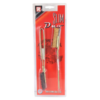 SPAZZOLA SLIM DUO ACCIAIO + OTTONE     Pz 2 BL SIT SLIMDUO-026 SPAZZOLE FERRO MANUALI       F SIT