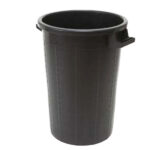 BIDONE IMMONDIZIA NERO           l 120 53 h 79 ICS P480120N BIDONI IMMONDIZIA            C ICS