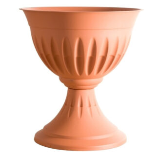 VASO ALBA CALICE COCCIO          cm 25 h 26,5 BAMA 31901 VASI PLASTICA                F BAMA