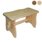 SGABELLO ABETE MAXI CHIARO           cm 19x39 h 21 360 SGABELLI DOMESTICI           C MEETING