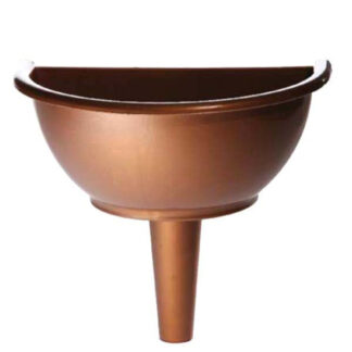 VASO LOCULI PLASTICA RAME          cm 20 h 25 ERBA 325 VASI CIMITERO                C ERBA