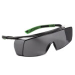 OCCHIALI STANGHETTE REG.SOFTPAD  FUME'  5X7 UNIVET 5X7.01.11.02 OCCHIALI PROTETTIVI          F UNIVET