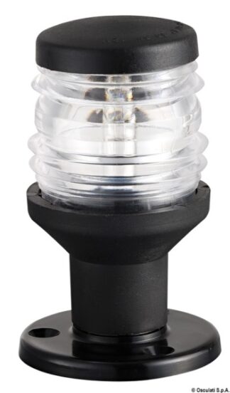 Osculati 11.412.06 Fanalino Fonda Nero luci di via fino a 12 metri