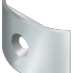 Osculati 44.063.35 Coprigiunta Sphaera 35 Inox profili bottazzo in acciaio inox e basi pvc