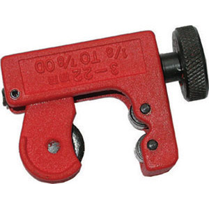 TAGLIATUBI Con 1 rotella in acciaio e 2 rulli. pipe cutters 1054GE