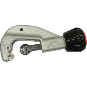 TAGLIATUBI Con 1 rotella in acciaio, 2 rulli, lama sbavatrice a coltello e rotella di ricambio posta nell'impugnatura. pipe cutters 1055GA 5