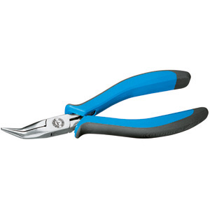 PINZE PER ELETTRONICA E MECCANICA FINE Tipo a becchi mezzotondi, extralunghi, lisci, piegati. pliers for electronics and fine mechanics 106GT