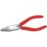 PINZE PER ELETTRONICA E MECCANICA FINE Tipo con becchi piatti, lisci, diritti. pliers for electronics and fine mechanics 110A 115