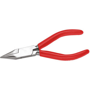 PINZE PER ELETTRONICA E MECCANICA FINE Tipo con becchi mezzotondi, lisci, diritti. pliers for electronics and fine mechanics 110E