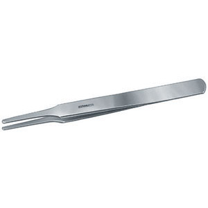 PINZETTE DI PRECISIONE PER ELETTRONICA INOSSIDABILI ANTIMAGNETICHE Tipo a punte piatte, diritte, arrotondate (Mod. 2A). inox tweezers for electronics 130E