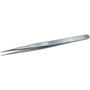 PINZETTE DI PRECISIONE PER ELETTRONICA INOSSIDABILI ANTIMAGNETICHE Tipo lungo, stretto a punte sottili, diritte (Mod. SS). inox tweezers for electronics 130H