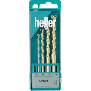 PUNTE IN ASSORTIMENTO Assortimento di 4 punte Art. 1334 G da mm 5-6-8-10 twist drills sets 1334GS