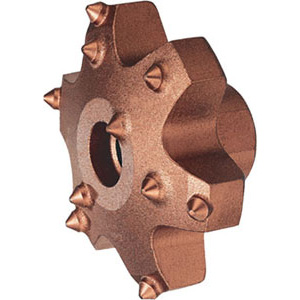 TESTE RODITRICI PER MARTELLI A PERCUSSIONE Testa senza punta guida RATIO-hammer care bits 1338GDA