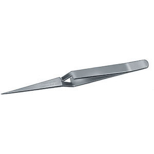 PINZETTE DI PRECISIONE PER ELETTRONICA INOSSIDABILI ANTIMAGNETICHE Tipo autoserrante a punte acute. inox tweezers for electronics 133E