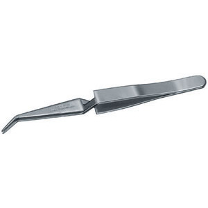 PINZETTE DI PRECISIONE PER ELETTRONICA INOSSIDABILI ANTIMAGNETICHE Tipo autoserrante a punte acute curve. inox tweezers for electronics 133F