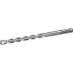PUNTE PER MARTELLI A PERCUSSIONE SDS-PLUS Adatte per la foratura di agglomerati cementizi, muri, pietre, rocce, klinker e cemento armato.<br>Con placchetta in METALLO DURO ad alto potere mordente ed elica trapezoidale, rinforzata per uno scarico ottimale dei detriti. SDS-plus hammer drills 1340G
