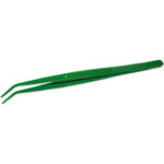 PINZETTE PER ELETTRONICA Tipo a punte curve sottili. Con perno. soldering tweezers for electronics 135GS