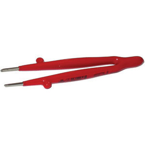 PINZETTE PER ELETTRONICA Tipo a punte diritte arrotondate. soldering tweezers for electronics 138GA