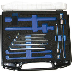 ESTRATTORI PER CUSCINETTI A SFERE IN ASSORTIMENTO Composto da: estrattori 1417 A x Gr. 1 e 3, bracci 1417 F x Gr. 11-12-14-15-16 e 1 leva di forza. extractors sets 1417GP 1