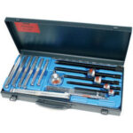 ESTRATTORI PER CUSCINETTI A SFERE IN ASSORTIMENTO Composto da: estrattori 1417 G x Gr. 1 e 2, bracci 1417 GB x Gr. 11-12-13-14 e 1 leva di forza. extractors sets 1417GS 1