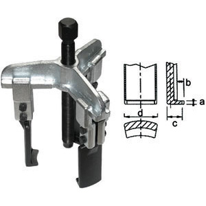 ESTRATTORI UNIVERSALI A TRE BRACCI SOTTILI  standard triple and thin grip pullers 1433GB