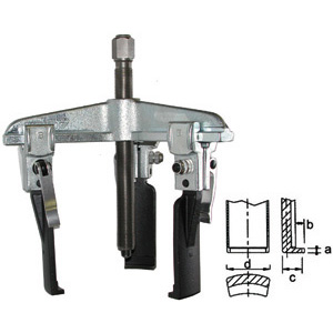 ESTRATTORI A TRE BRACCI SOTTILI A REGOLAZIONE RAPIDA  pullers with triple and thin grips and quick adjustment 1433GT