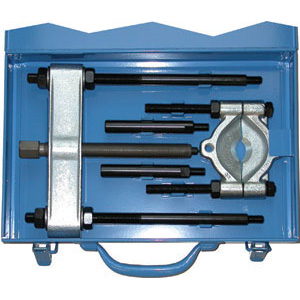 ESTRATTORI CON SEPARATORI IN ASSORTIMENTO Composizione:<br>1 Separatore Art. 1440 B x Gr. 1<br>1 Estrattore Art. 1440 BE x Gr. 1<br>2 Prolunghe Art. 1440 BT x Gr. 1 puller sets with separators 1441B 2